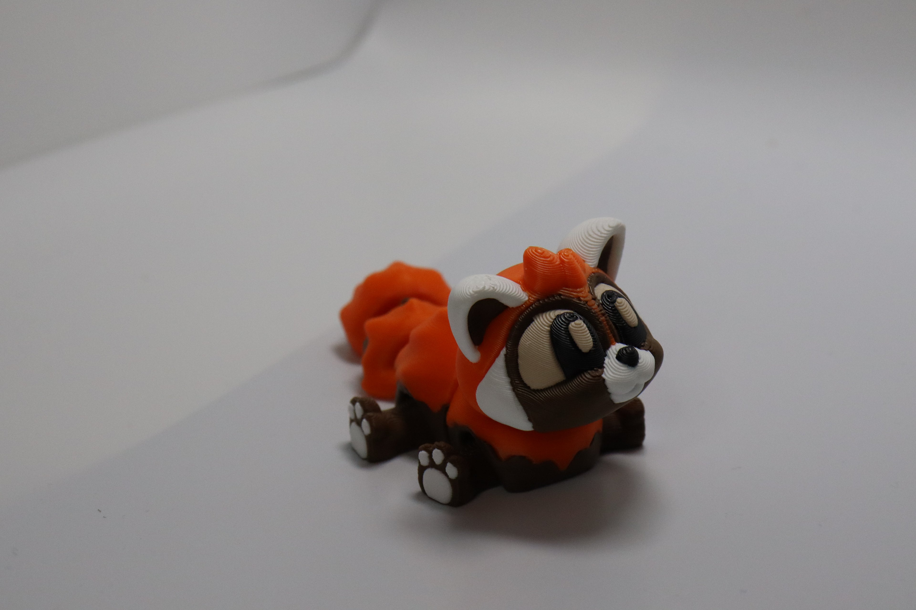 Rote Panda Spielset mit Bambushäusern – 3D Druck Tierfiguren – Spielwelt – Swiss Made