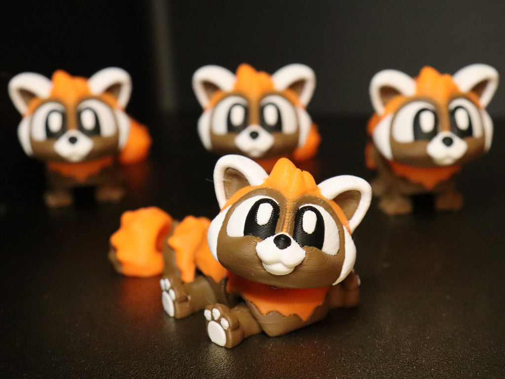Rote Panda Figuren - Protoplot3D