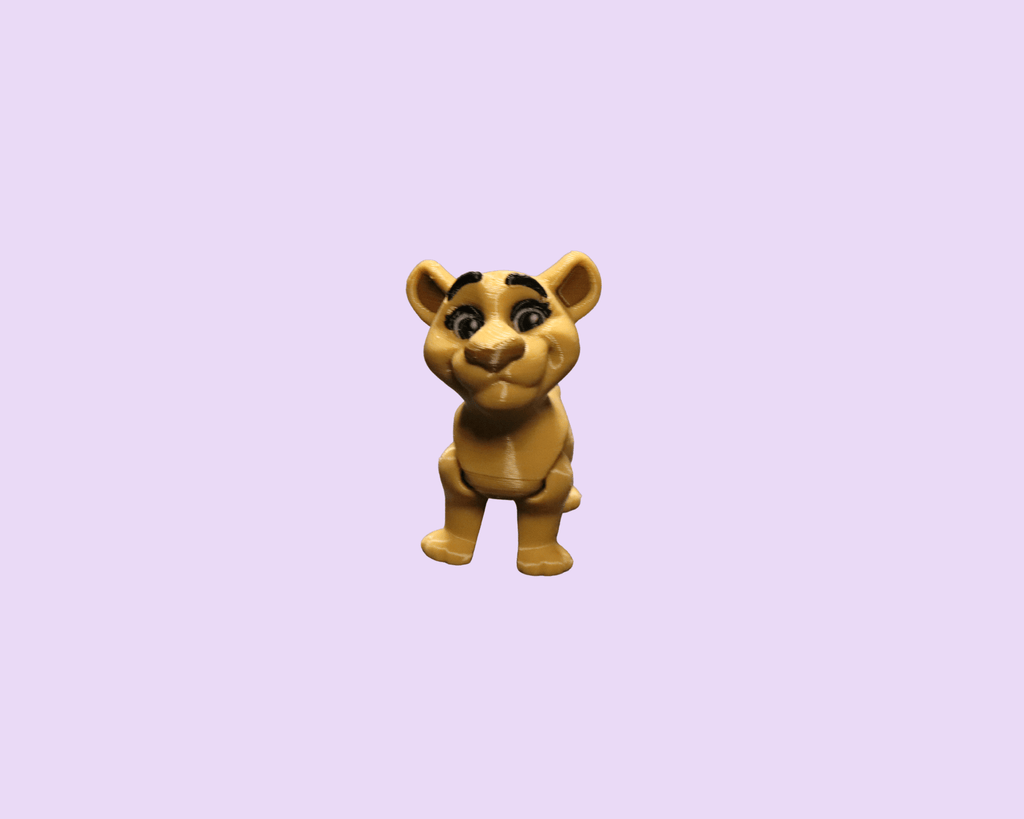 Safari Tierfiguren – Löwe, Giraffe & Affe – Swiss Made - Protoplot3D