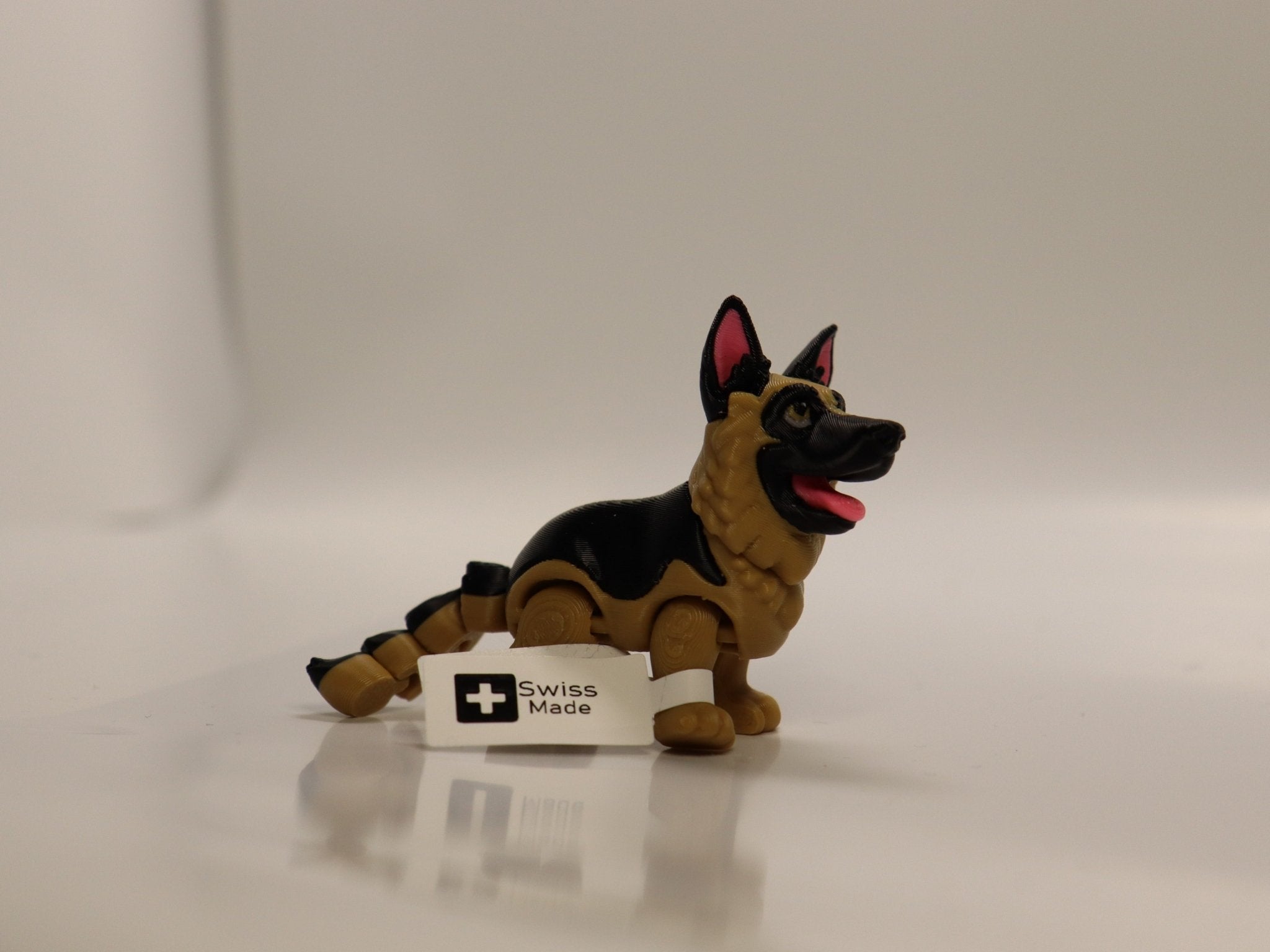 Schäferhund Figur – 3D Druck Tierfigur – Swiss Made - Protoplot3D