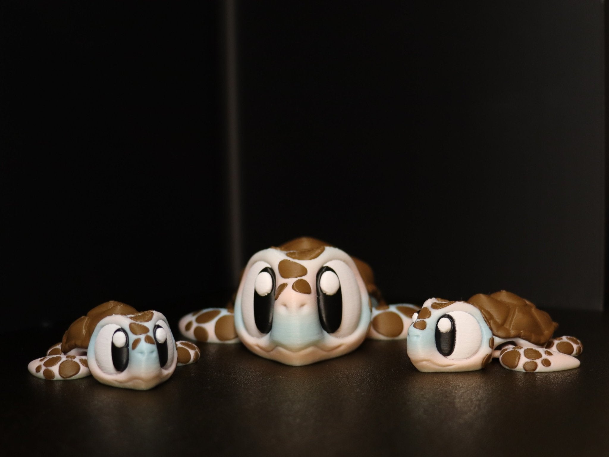 Set: Schildkröten Familie - Protoplot3D