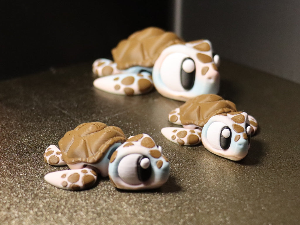 Set: Schildkröten Familie - Protoplot3D