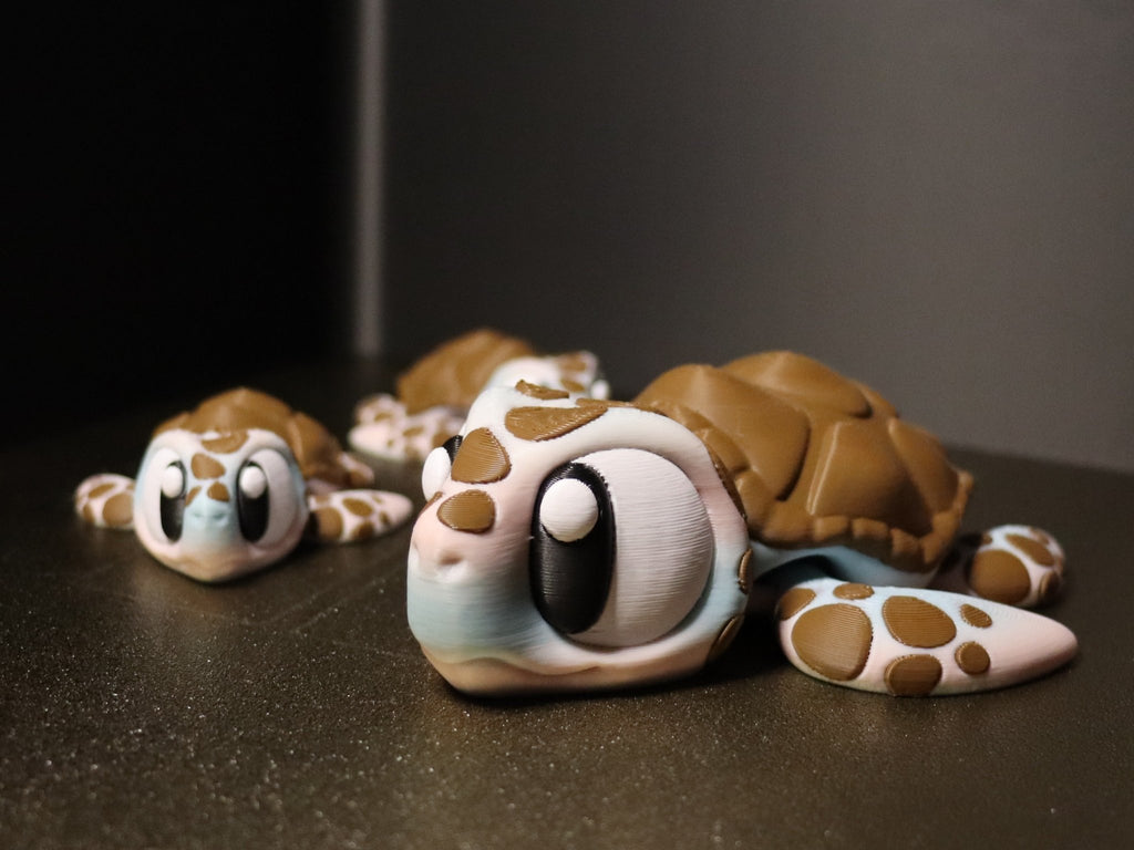 Set: Schildkröten Familie - Protoplot3D