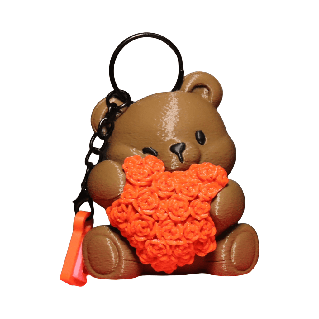 Taschenanhänger – Herzbär - Protoplot3D