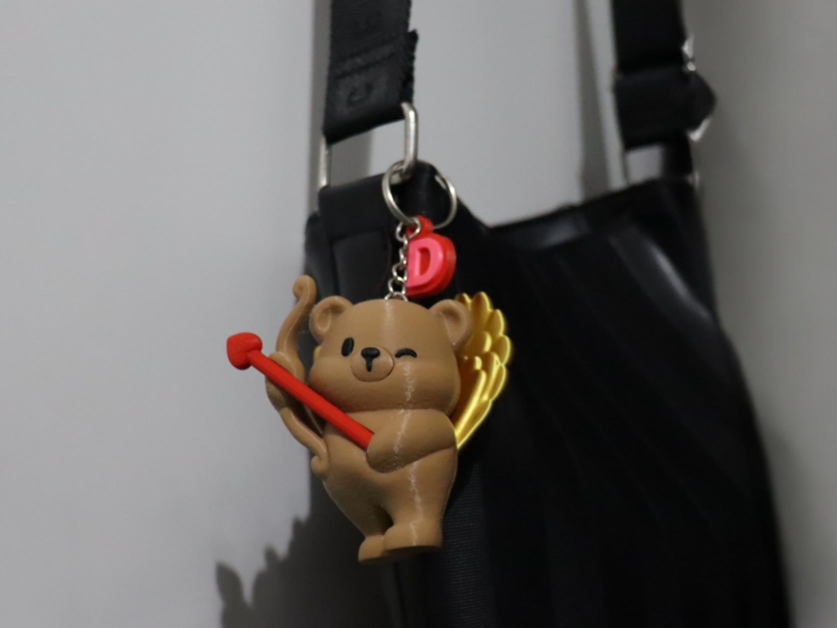 Taschenanhänger - Liebespost - Bär - Protoplot3D