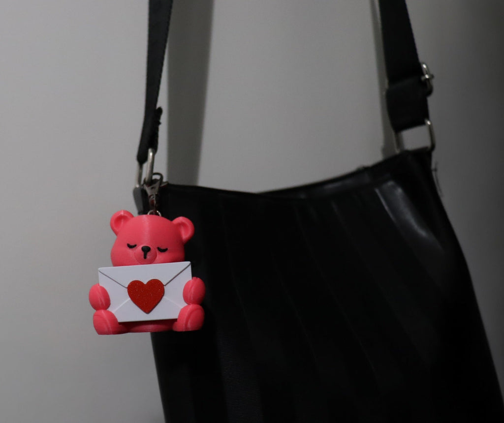 Taschenanhänger - Liebespost - Bär - Protoplot3D