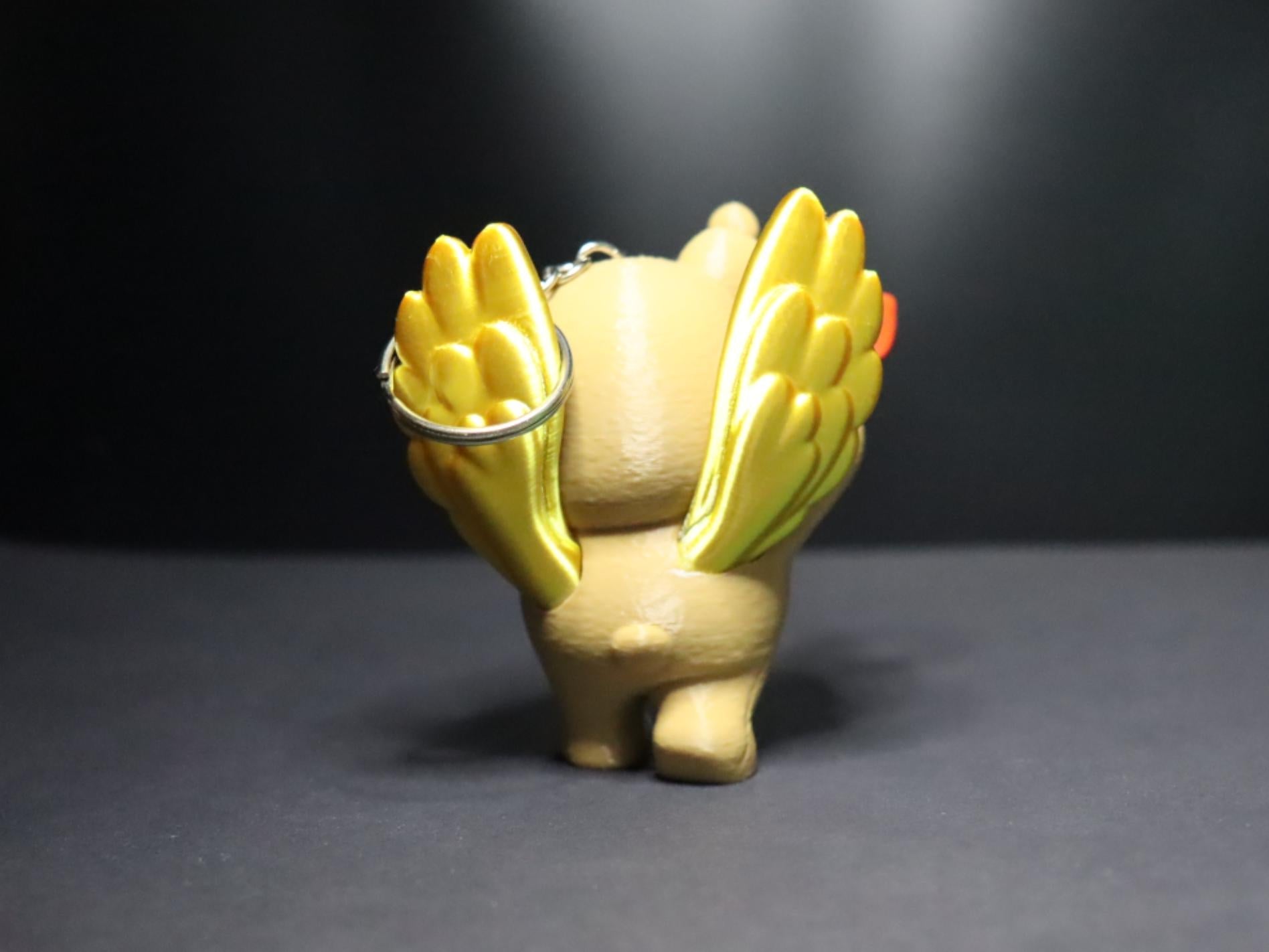 Taschenanhänger - Liebespost - Bär - Protoplot3D
