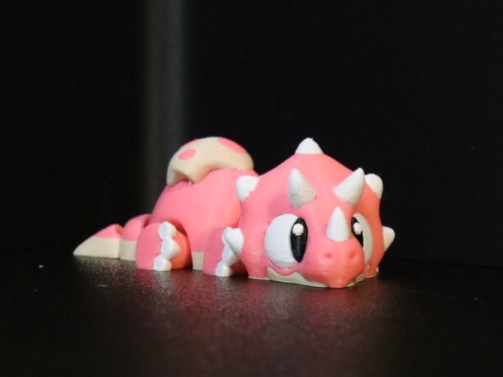 Triceratops Pink 🦕 - Protoplot3D