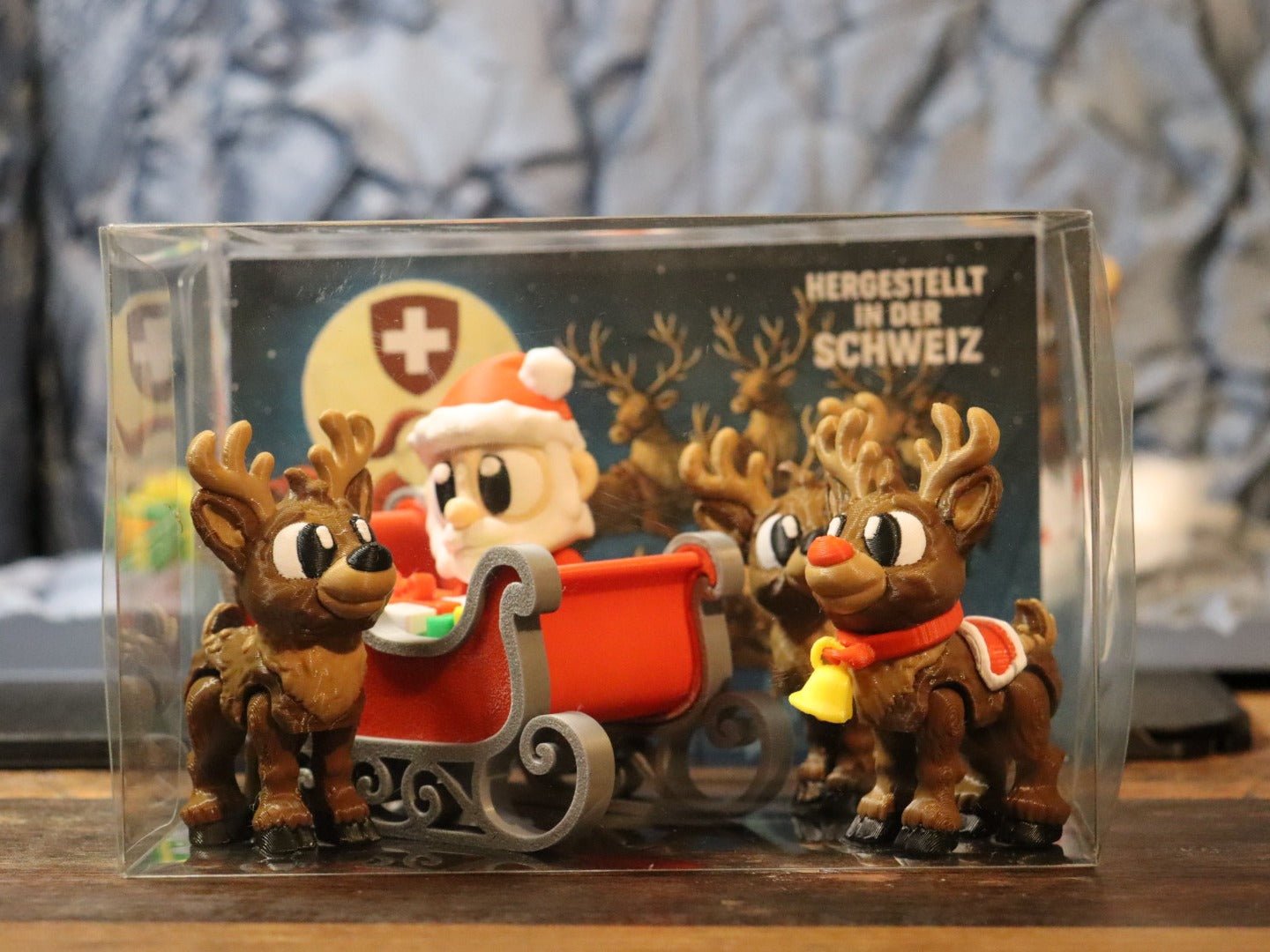 Wunderwelt – Rentierschlitten Set - Protoplot3D