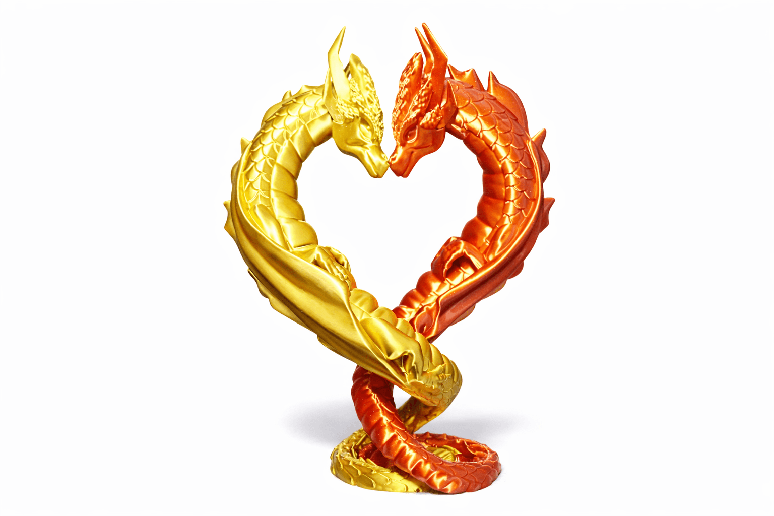 Yin & Yang Drachen – 3D Druck Figuren – Deko Drachen Set – Swiss Made - Protoplot3D